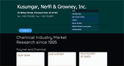 Desktop Screenshot of kusumgar-nerlfi-growney.com